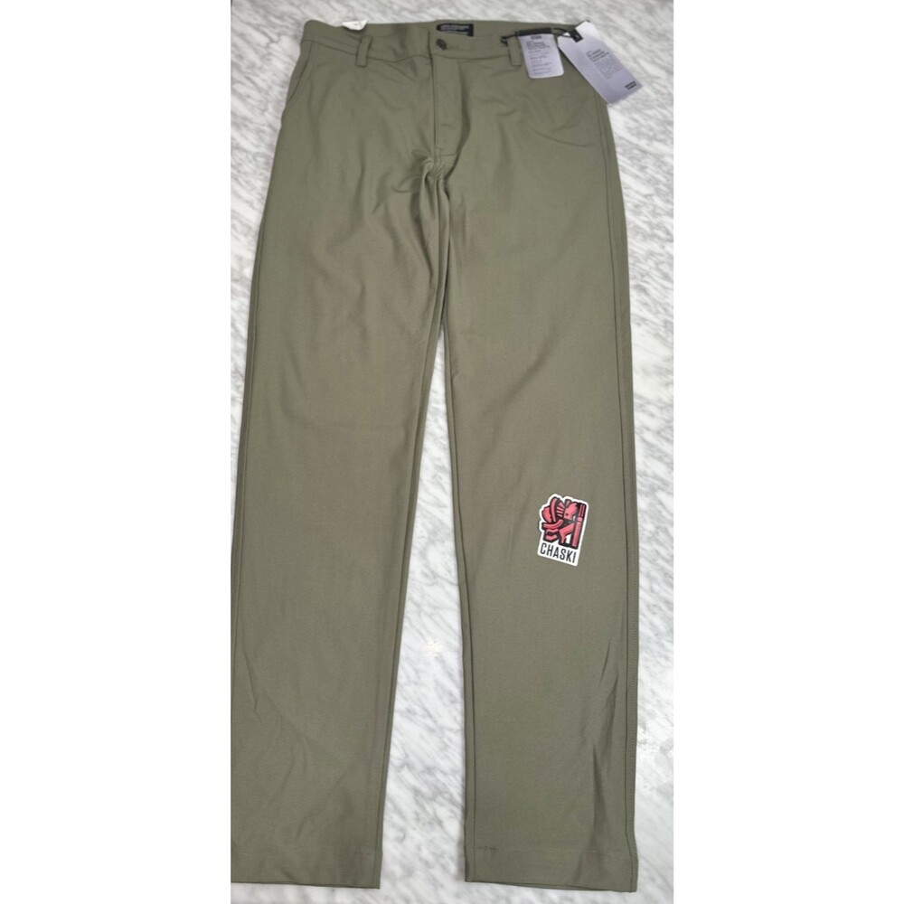 Levi's XX Chino Standard Tech Pants Tapered Stretch Green Men's 34x34 NEW